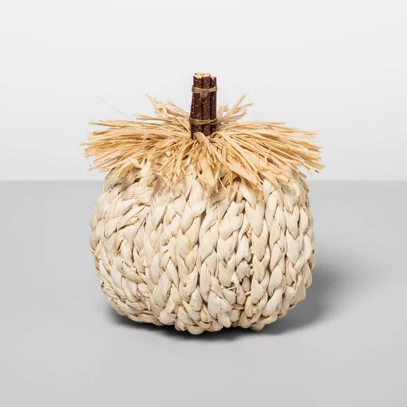 7" x 5.9" Water Hyacinth Pumpkin Natural - Opalhouse™ | Target