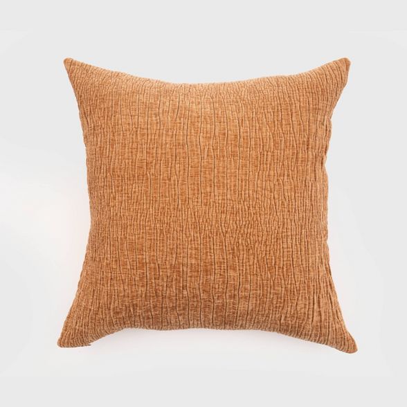 Chenille Textured Washed Woven Throw Pillow - Evergrace | Target