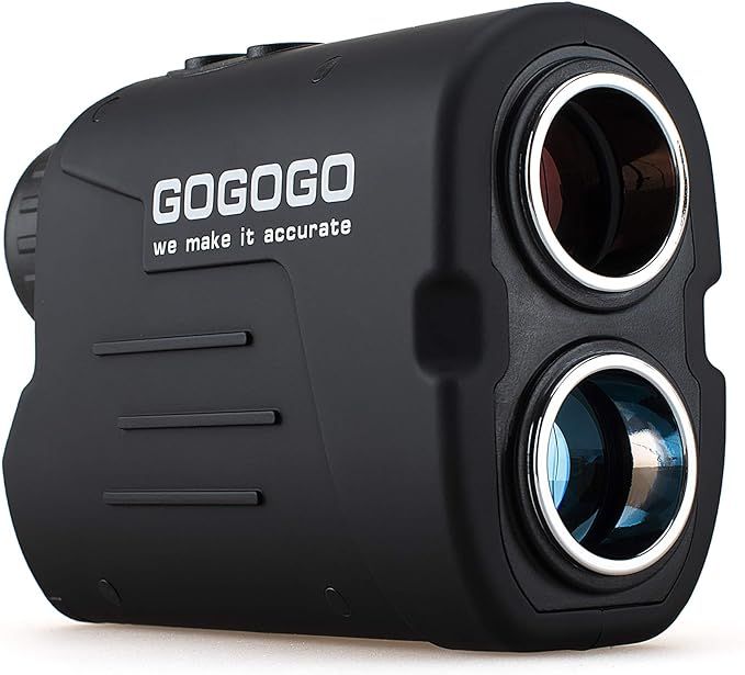 Gogogo Sport Vpro Laser Golf/Hunting Rangefinder, 6X Magnification Clear View 650/900 Yards Laser... | Amazon (US)