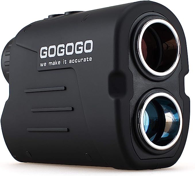 Gogogo Sport Vpro Laser Golf/Hunting Rangefinder, 6X Magnification Clear View 650/900 Yards Laser... | Amazon (US)