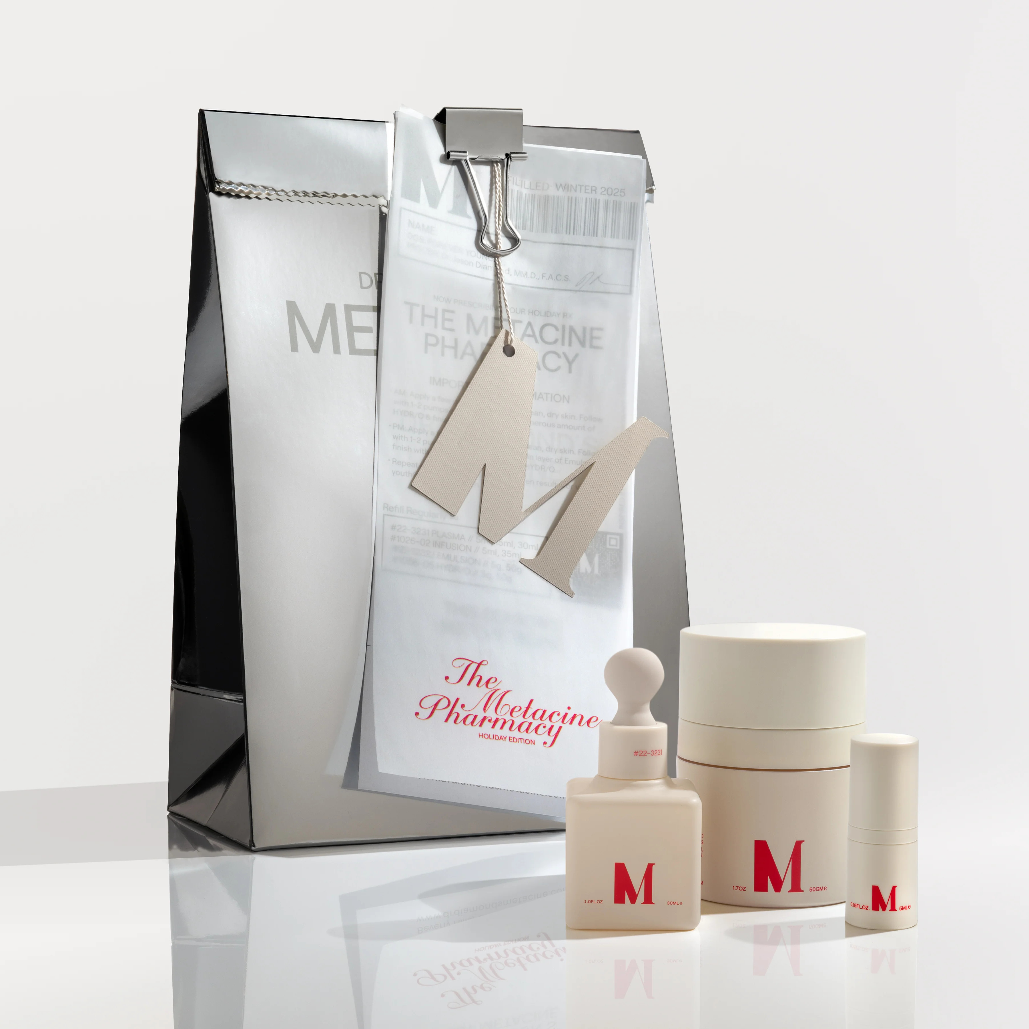 Instafacial collection | Growth Factor Serum & Retinoid Night Cream | Dr. Diamond's Metacine