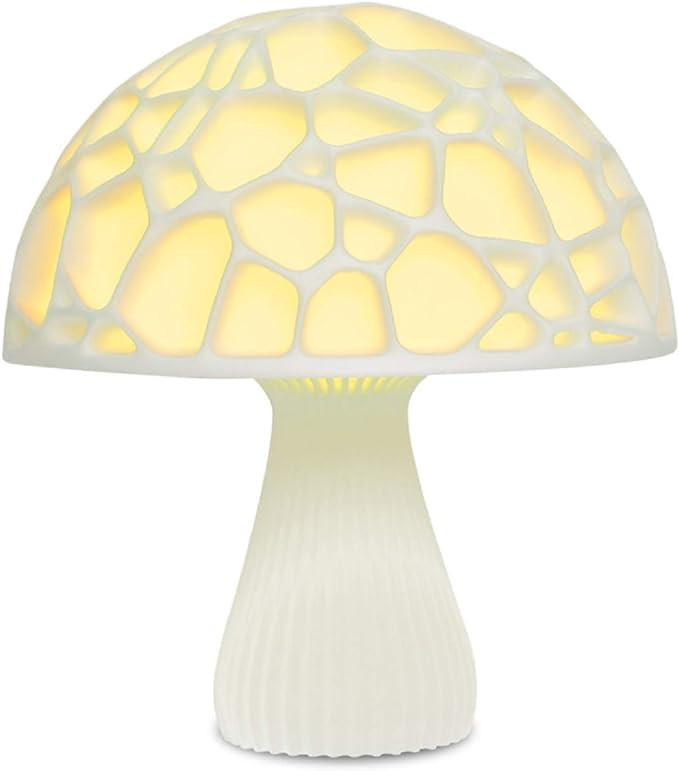 3D Printing Rechargeable Led Night Light Remote Control Changing Color Eye Caring LED Nursery Lam... | Amazon (US)