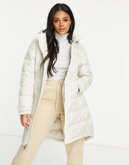 The North Face Metropolis parka jacket in white | ASOS (Global)
