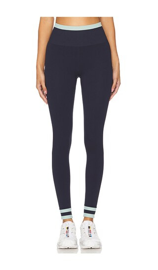 THE UPSIDE Form Seamless Midi Pant in Navy. - size M | Revolve Clothing (Global)