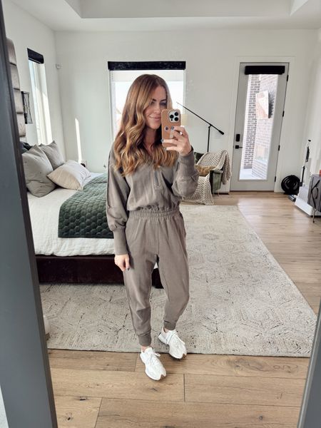 Love this jumpsuit! So comfortable AND cute. I’m in an XS. @freepeople @fpmovement

#LTKstyletip #LTKshoecrush