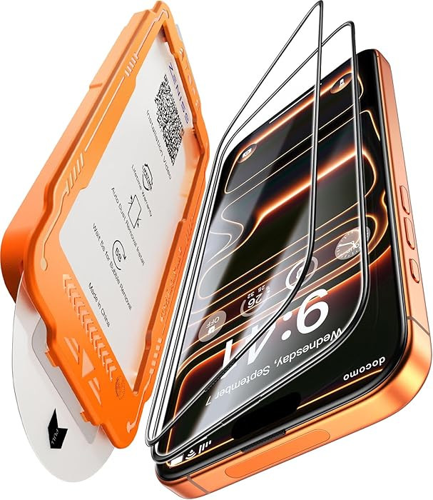 NeverBreak 9H+ Hardness for iPhone 17 Pro Max Screen Protector 12FT Military Grade Protection (Sc... | Amazon (US)