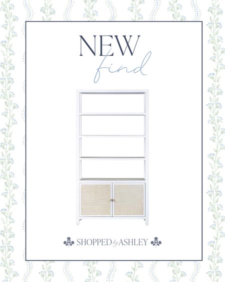 Obsessed with this new bookshelf find! Perfect for a home office or flanking either side of a console in a living room! 

Coastal Grandmillennial, coastal grandmother, grandmillennial style, coastal home, coastal decor, beach house style, beach house furniture, bookshelf, home office furniture, cane and rattan 

#LTKStyleTip #LTKHome