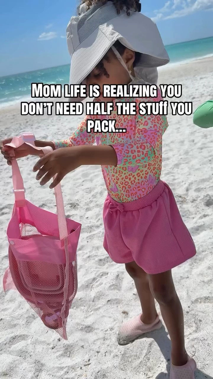 Every beach trip used to feel like I was packing up the whole house just to keep the kids entertained. And honestly? It was more stressful than fun.

Lately I’ve been keeping it simple, and this collapsible beach bucket + sand toy set has been a game changer. It barely takes up space, it’s easy to throw in the bag, and the kids stay busy without me carrying a million things.

Less stuff, less stress, more actual enjoyment.

If you’re trying to simplify your beach days too… this one is worth it 🫶🏽

#momlifebelike #momof2 #momhack #momlife #beachday