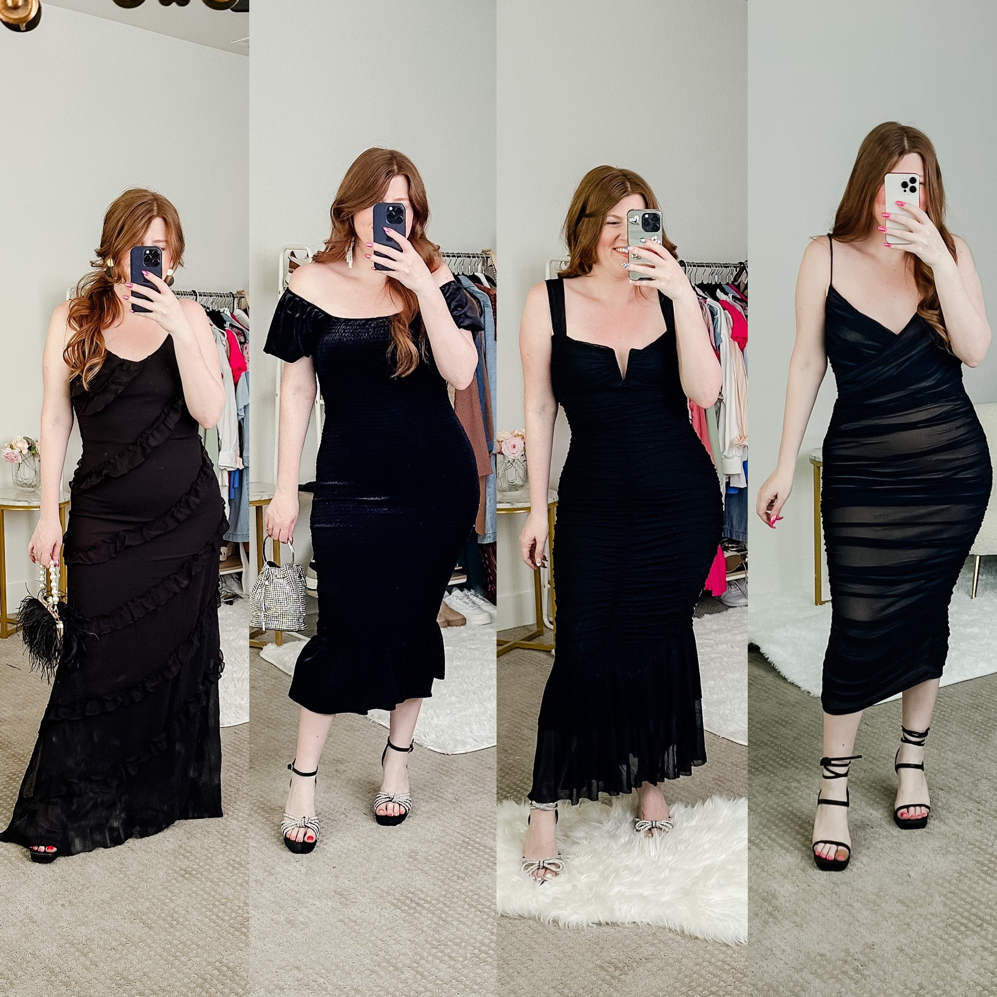 Little black dresses from amazon. 

Formal dress. Wedding guest dress. Cocktail dress. 

#LTKfindsunder50 #LTKmidsize #LTKwedding