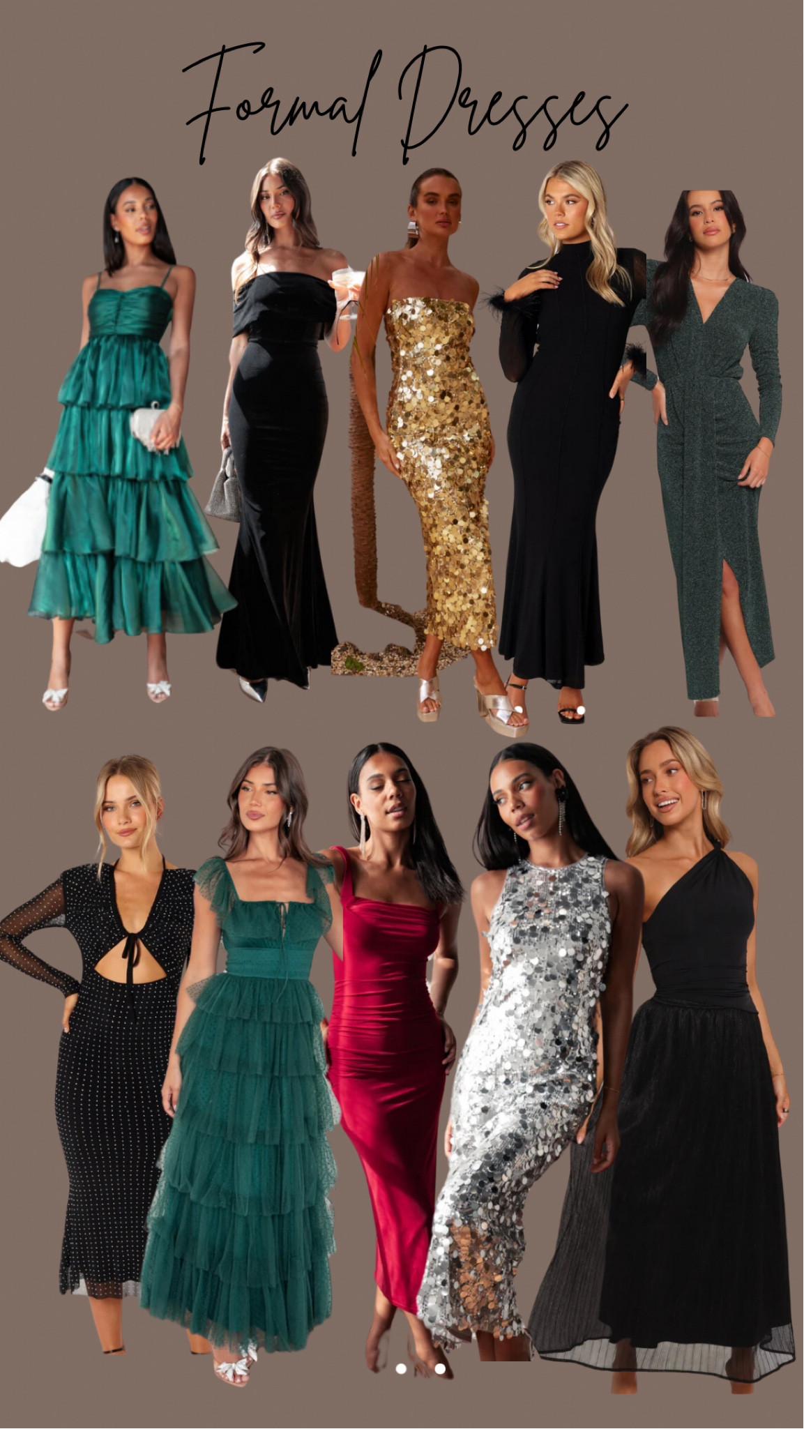 Petal & Pup formal dresses for every holiday party this year! 

#LTKStyleTip #LTKSeasonal #LTKHoliday