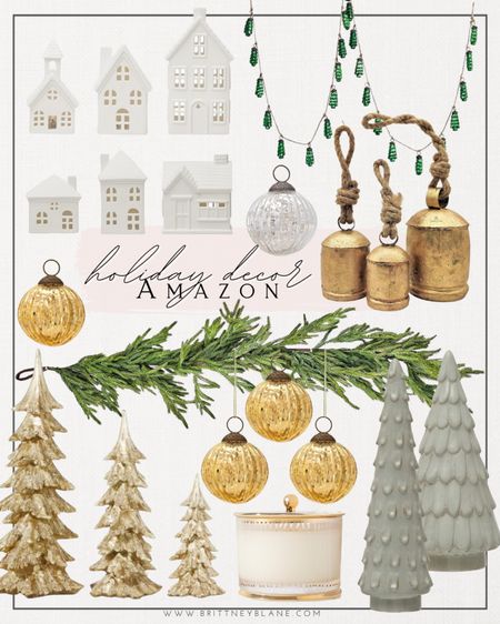 Beautiful Amazon holiday home decor - Amazon home holiday favorites 2023 

#LTKHoliday #LTKSeasonal #LTKhome