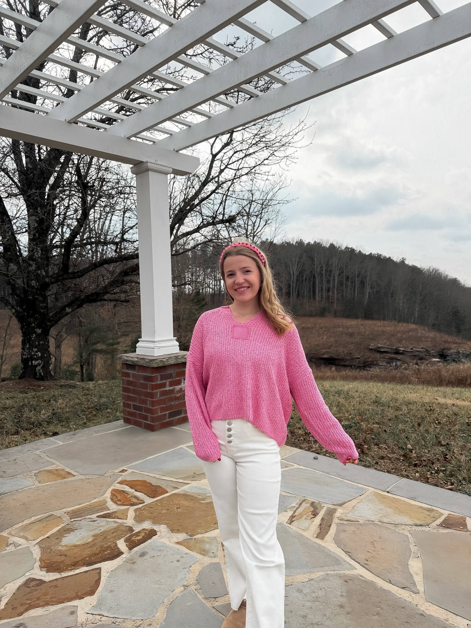 The perfect Valentine’s or Galentine’s outfit😍 headband is Pink Authentic Leather from adornthenorm.com and my code GRACE saves 

#LTKootd #LTKFindsUnder50 #LTKSeasonal