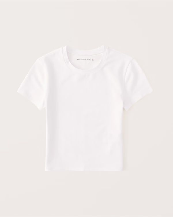 Women's Essential Baby Tee | Women's | Abercrombie.com | Abercrombie & Fitch (US)