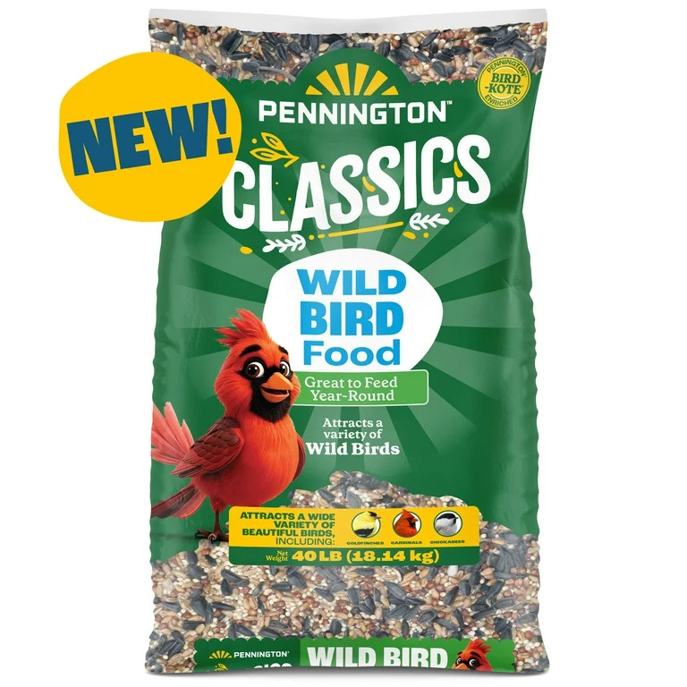 Pennington Classic Wild Bird Feed and Seed, 40 lb. Bag, 1 Pack | Walmart (US)