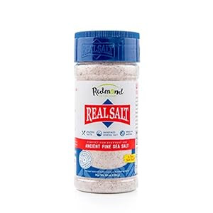 Redmond Real Sea Salt - Natural Unrefined Gluten Free Fine, 10 Ounce Shaker (1 Pack) | Amazon (US)