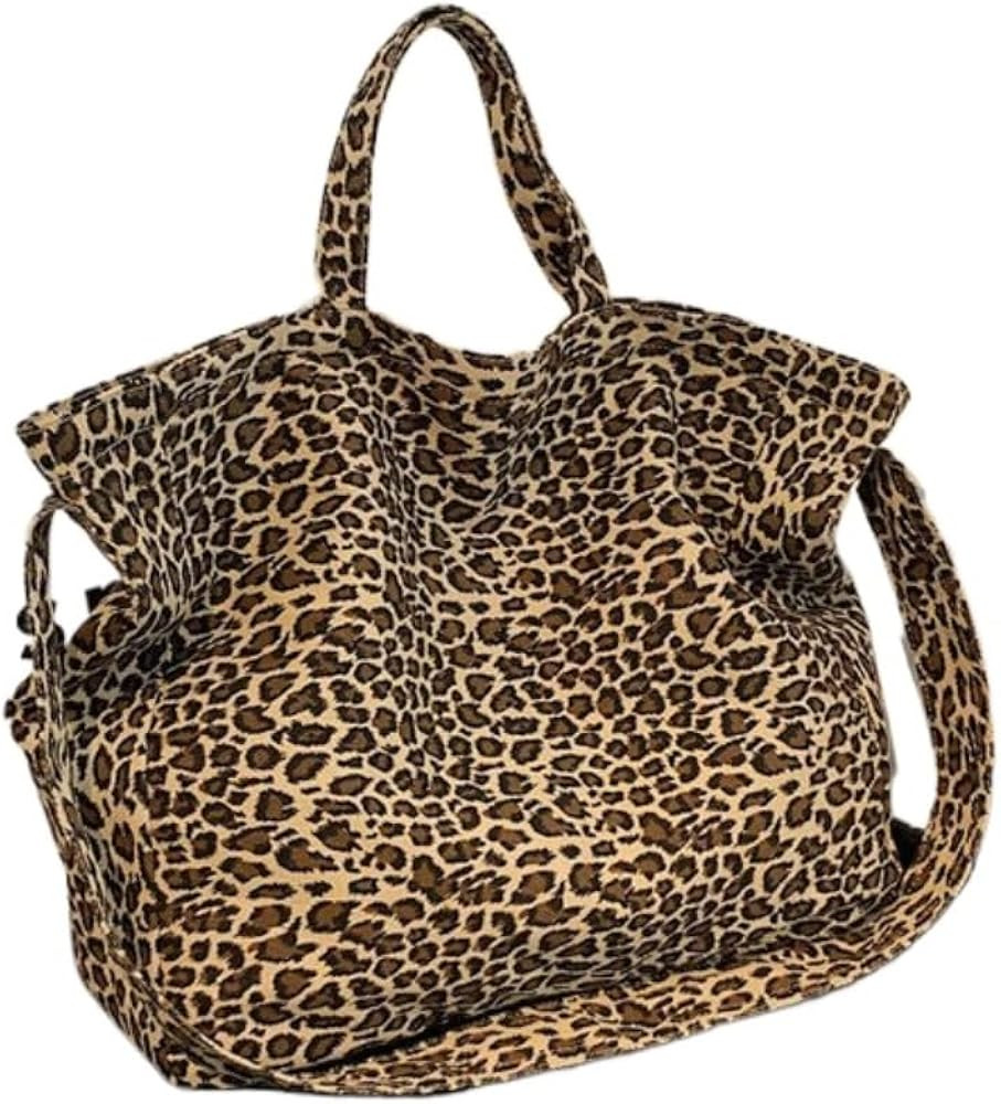 Single-shoulder Sag For Women Large-capacity Bag Leopard Print Tote Bags For Women Large Leopard ... | Amazon (US)