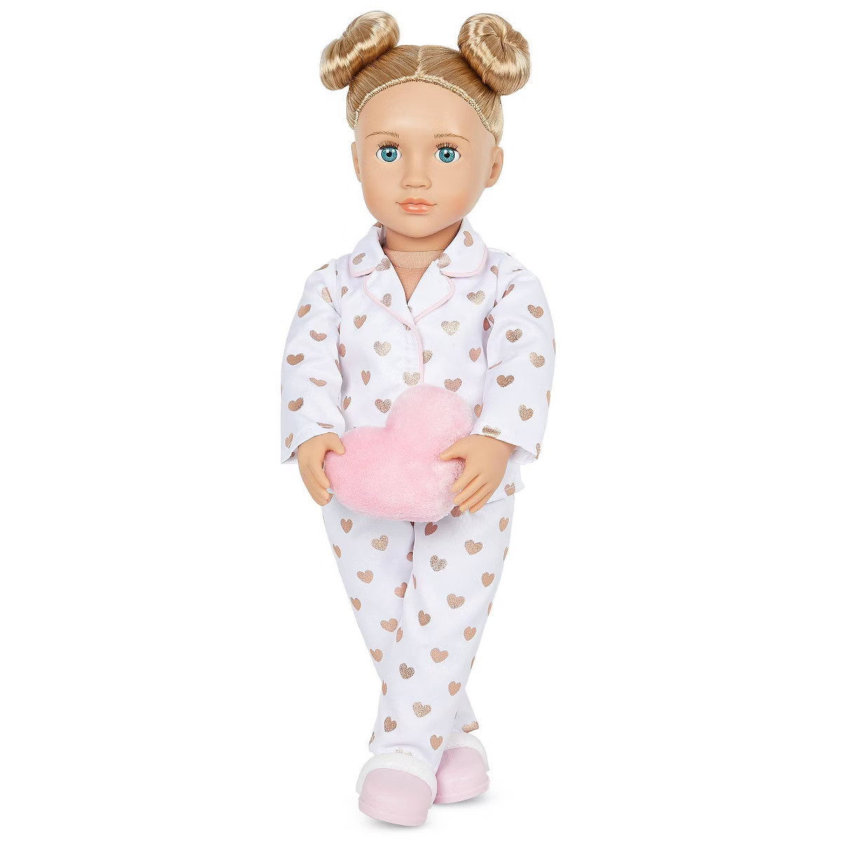 Our Generation Serenity with Heart Polka Dot Pajama Outfit 18" Slumber Party Doll | Target