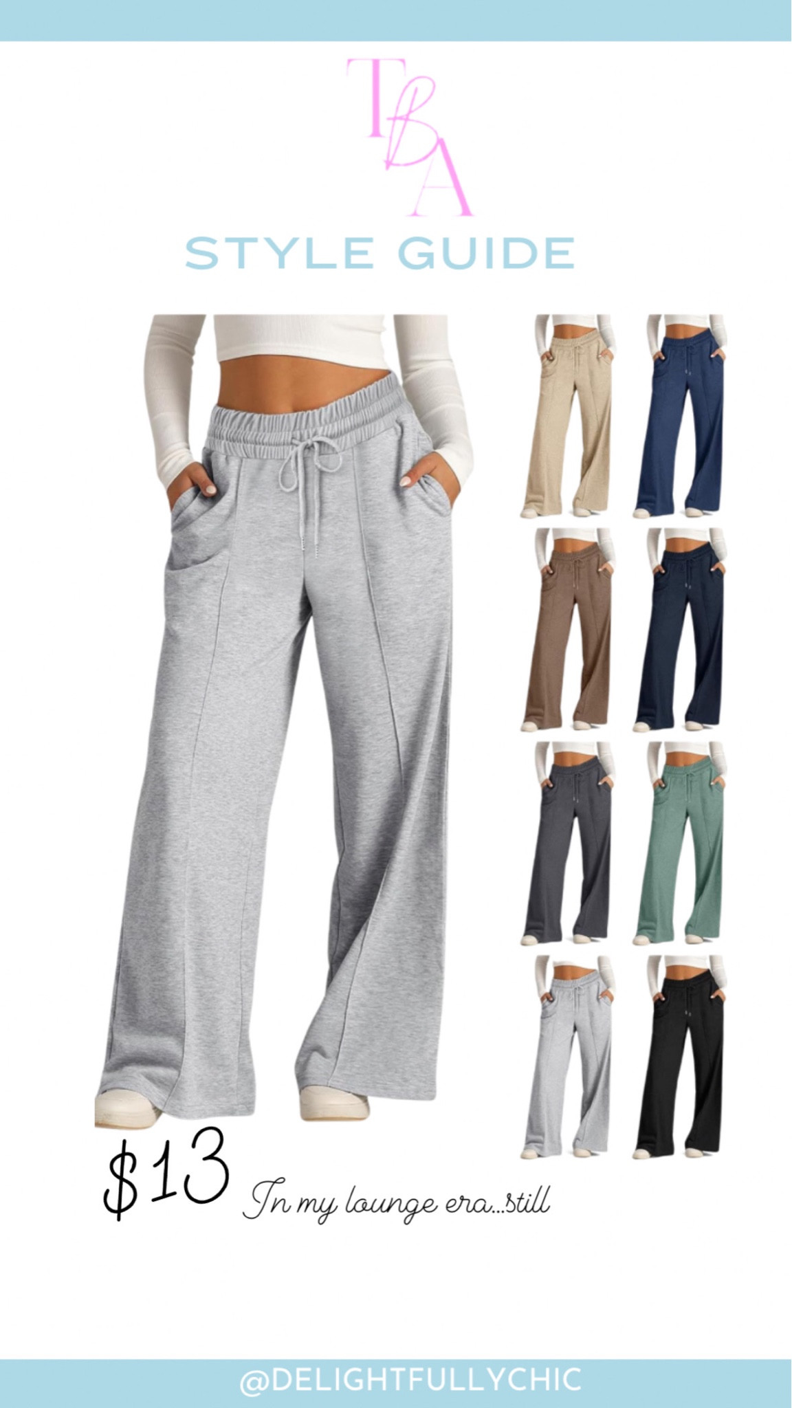 Lounge pants
Sweats 
Comfort 

#LTKstyletip #LTKfitness #LTKMostLoved