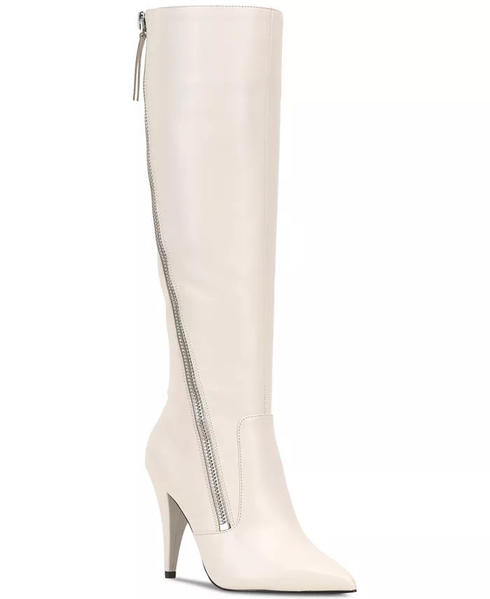Women's Alessa Knee-High Zipper Dress Boots | Macy's
