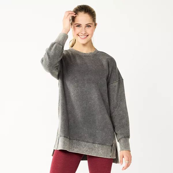 Juniors' SO® Oversized Weekend Tunic Pullover | Kohl's
