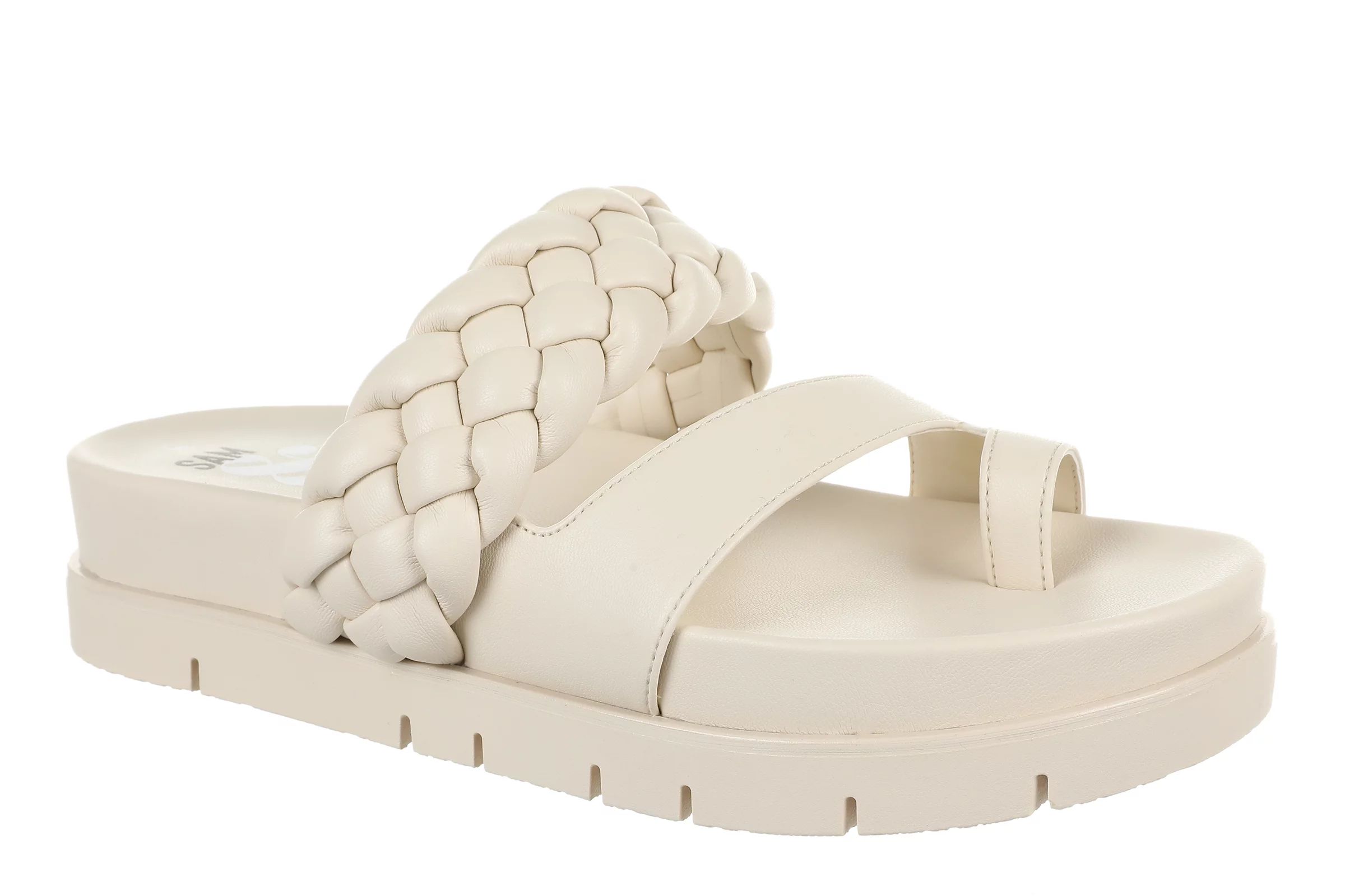 Sam & Libby Women's Adelia Braided Footbed Sandals | Walmart (US)