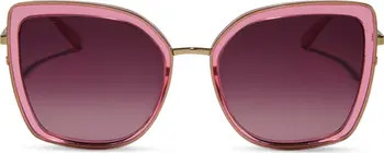 Clarisse 57mm Gradient Square Sunglasses | Nordstrom