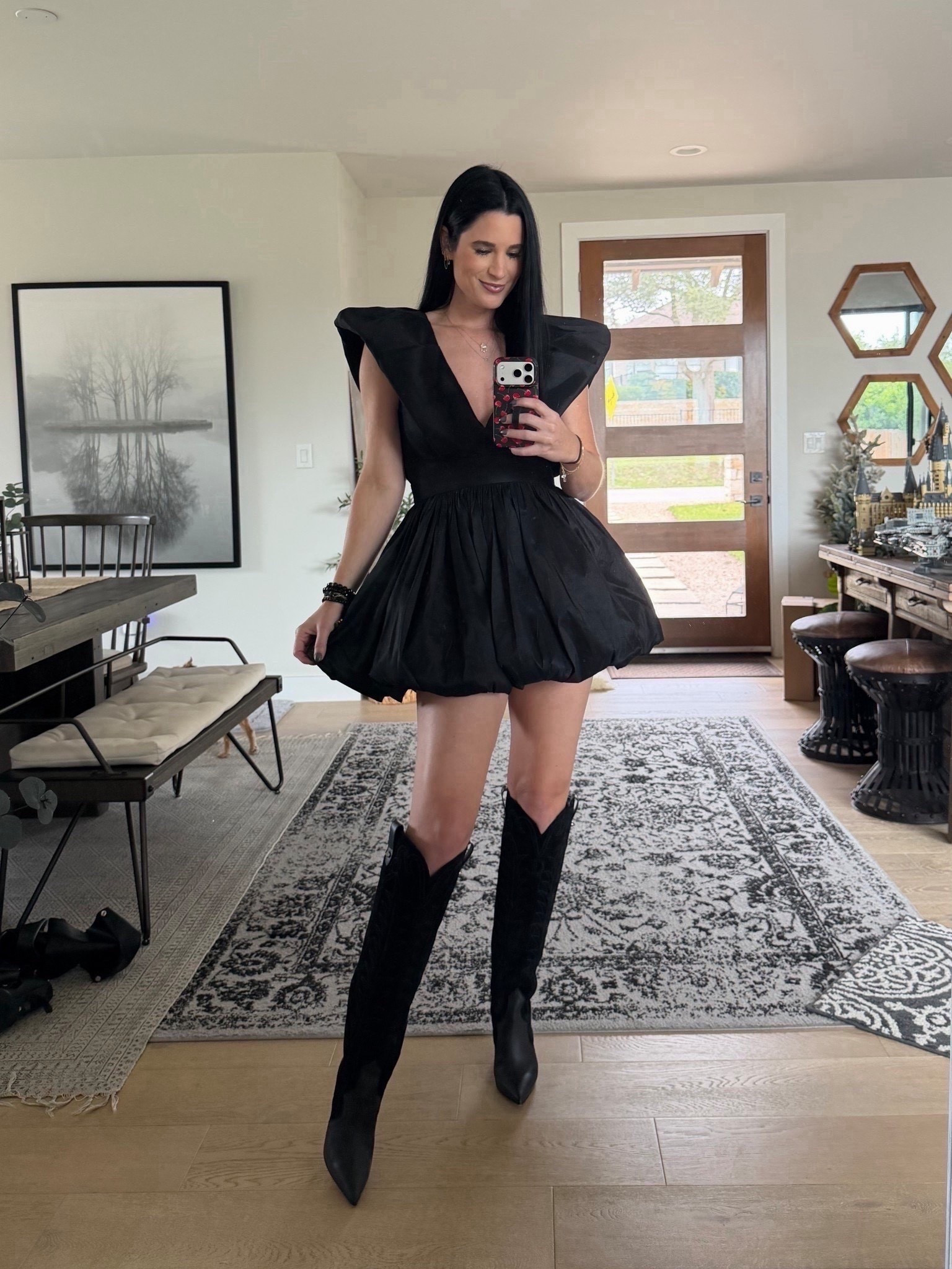 RESTOCKED! Under $80 and I’m wearing the small. 

My Christian Louboutin boots are a must have too! 

