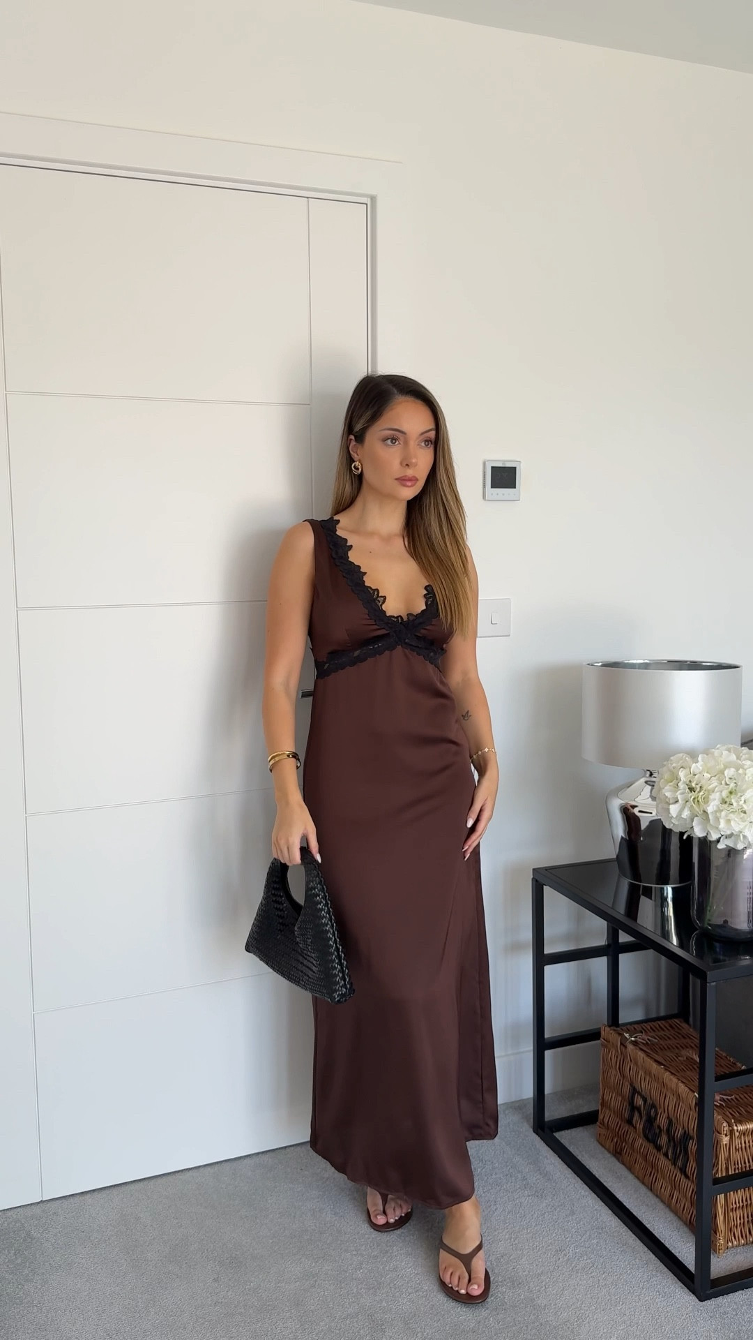 This dress!! 😍

#satindress #brownsatindress #longsatindress #longdress #browndress #maxidress 

#LTKpartywear #LTKdatenight #LTKwedding