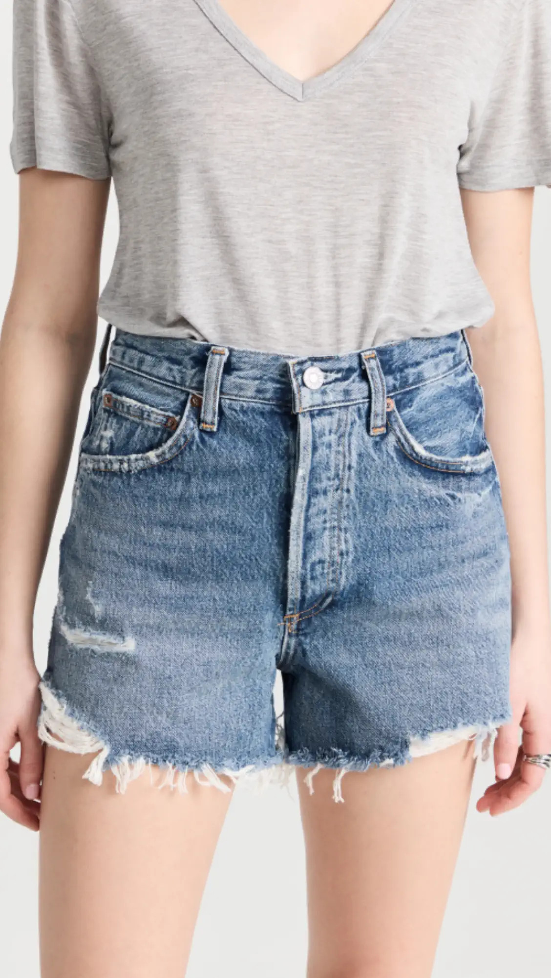 AGOLDE Dee Vintage High Rise Shorts | Shopbop | Shopbop