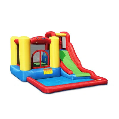 Inflatable 9' x 11.5' Bounce House Slide and Air Blower | Wayfair North America