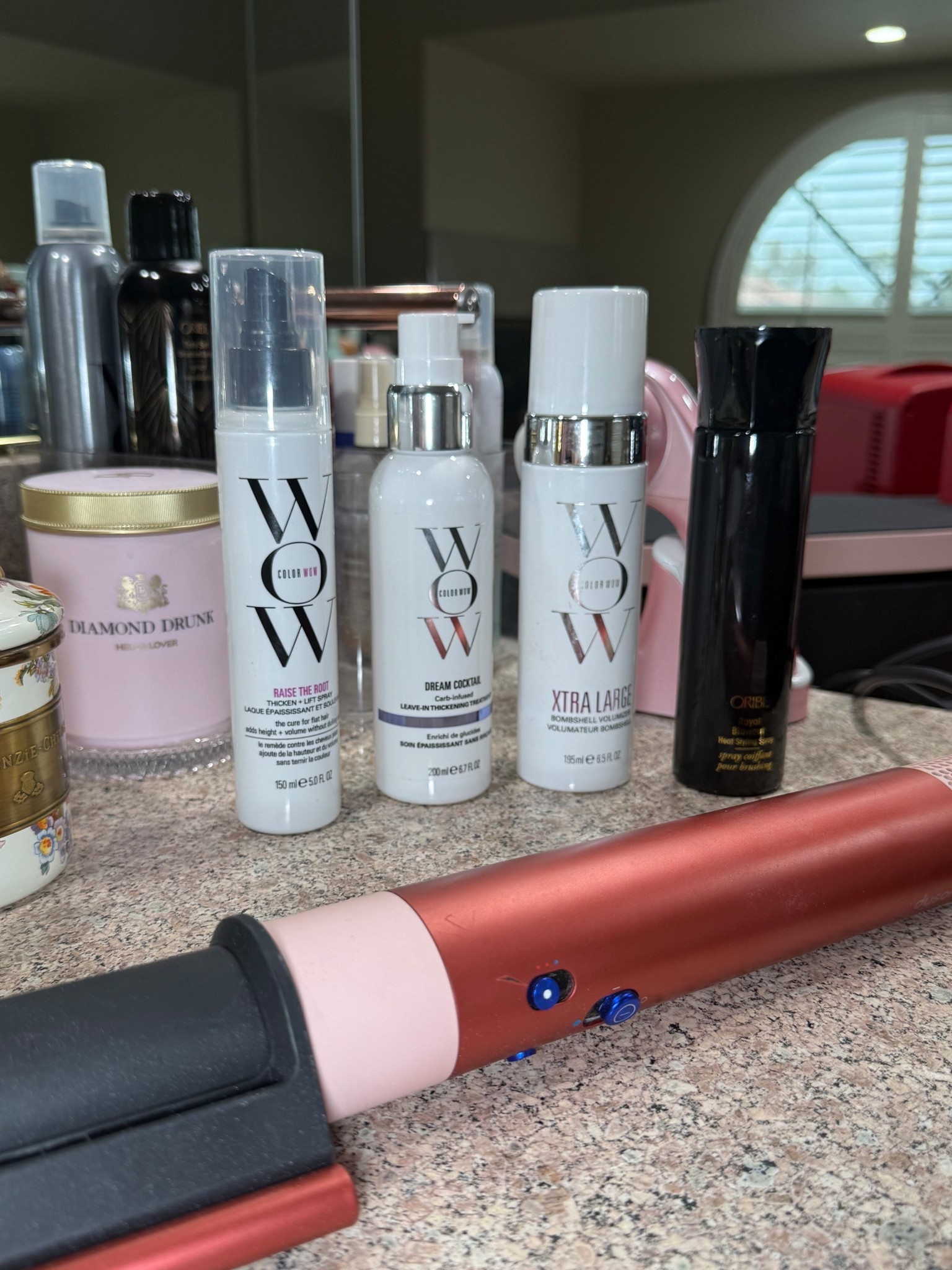 Hair wash day! Must have products. Dyson air wrap and color wow and probe products 