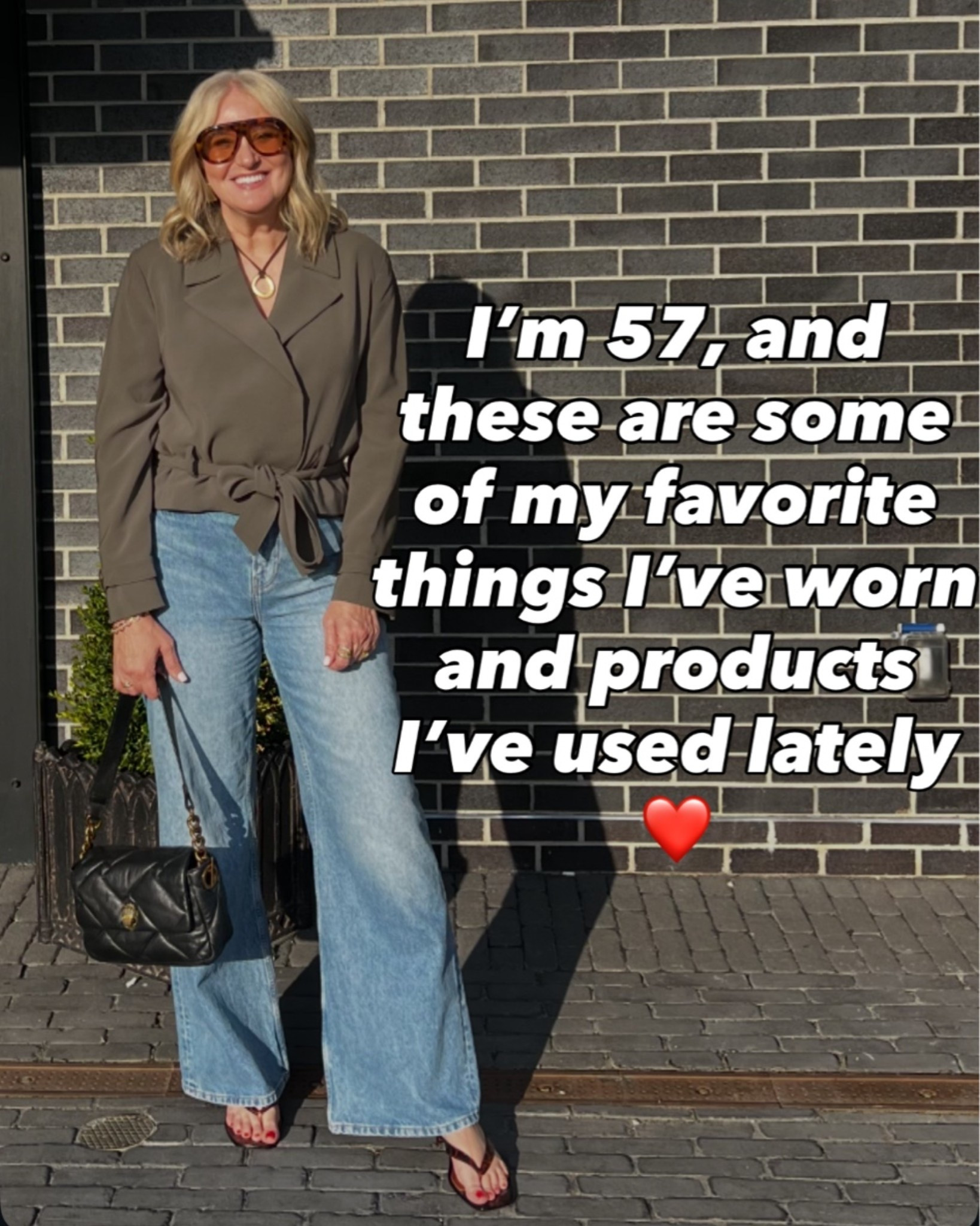 I’m 57, and these are some of my FAVORITE THINGS I’ve worn and products I’ve used lately❤️

#LTKdayinmylife #LTKootd #LTKOver40