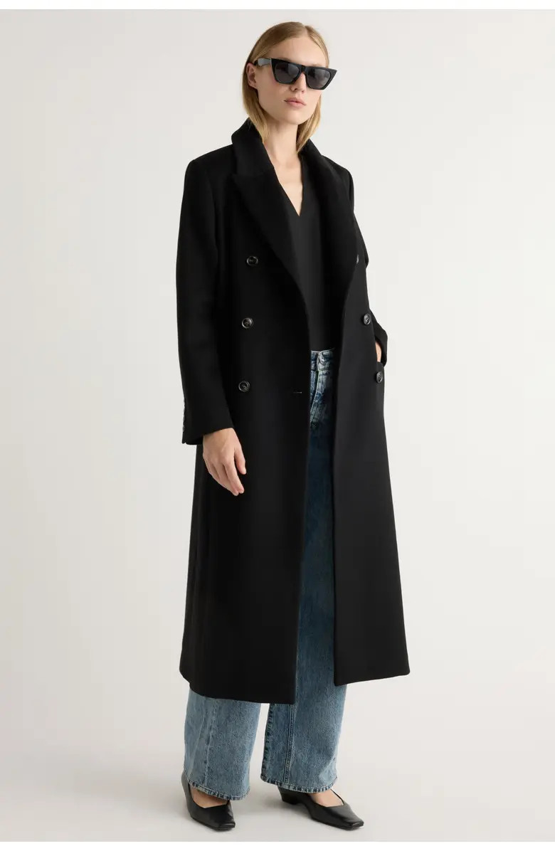 Modern Citizen Ravenna Wool-Blend Maxi Coat | Nordstrom | Nordstrom