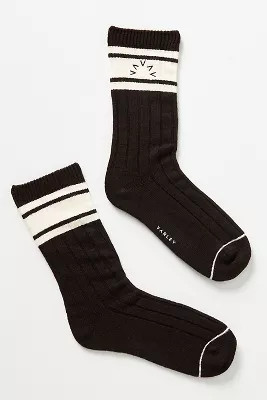 Varley Malissa Plush Wide Rib Socks | Anthropologie (US)