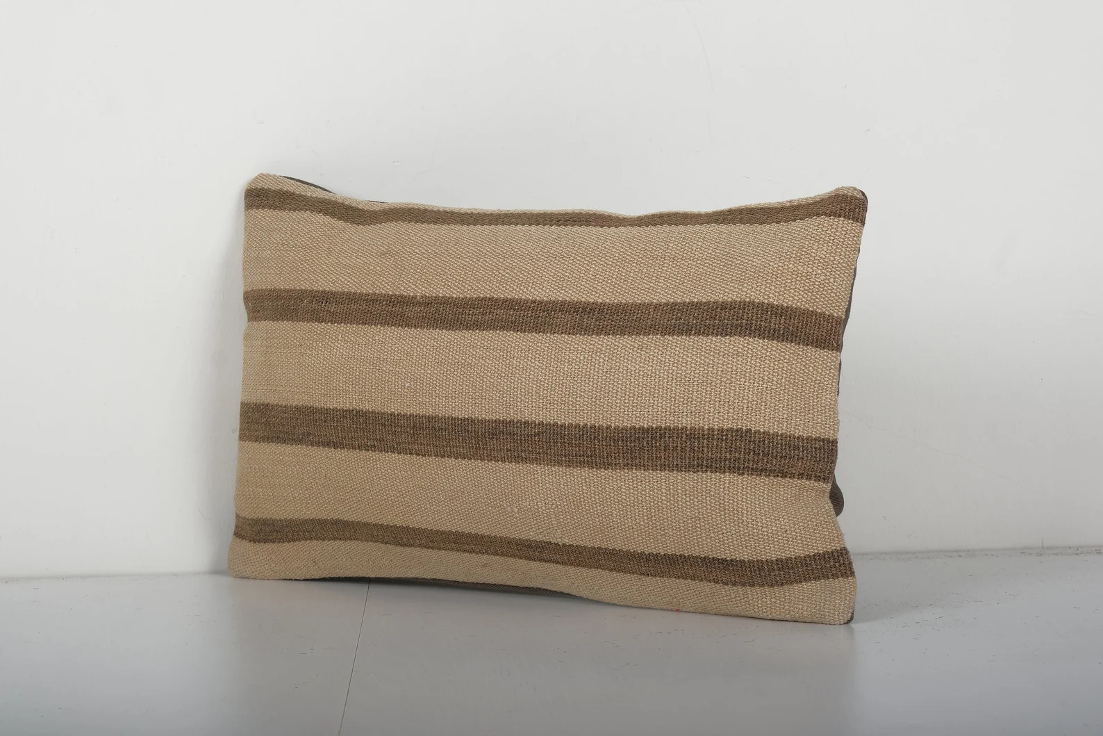 Vintage Striped Organic Hemp Kilim Pillow Bohemian Organic - Etsy | Etsy (US)