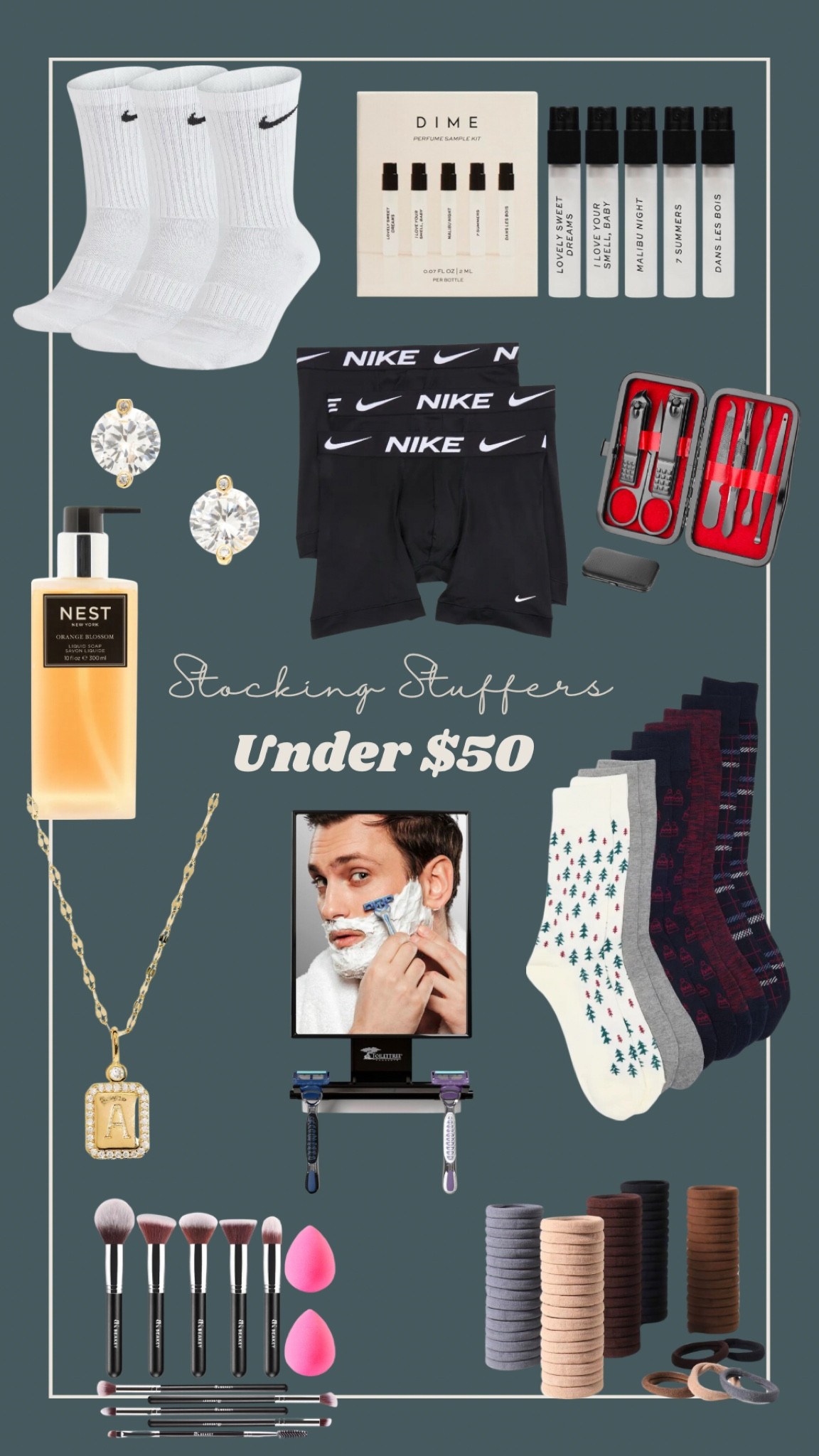 Stocking stuffers under $50 for the men and women! All arrive before Christmas 

#LTKFindsUnder50 #LTKGiftGuide #LTKHoliday