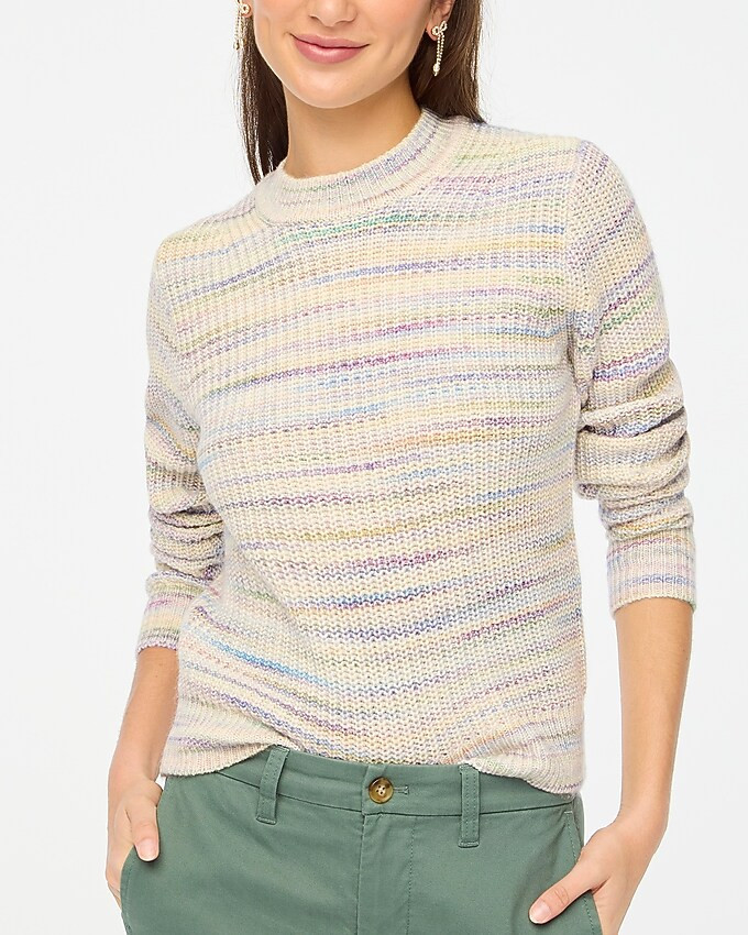 Space-dyed crewneck sweater | J.Crew Factory