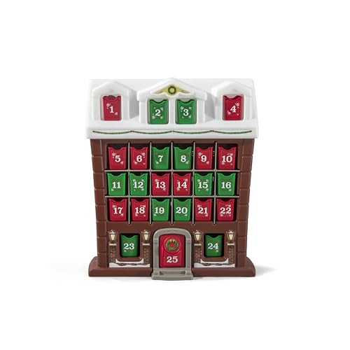 Step2 My First Advent Calendar, Kids Interactive Christmas Toy, Includes 25 Toy Refillable Bins, Hide Surprises for Holiday Excitement, Made of Durable Plastic, for Toddlers 1.5+ Years Old | Amazon (US)
