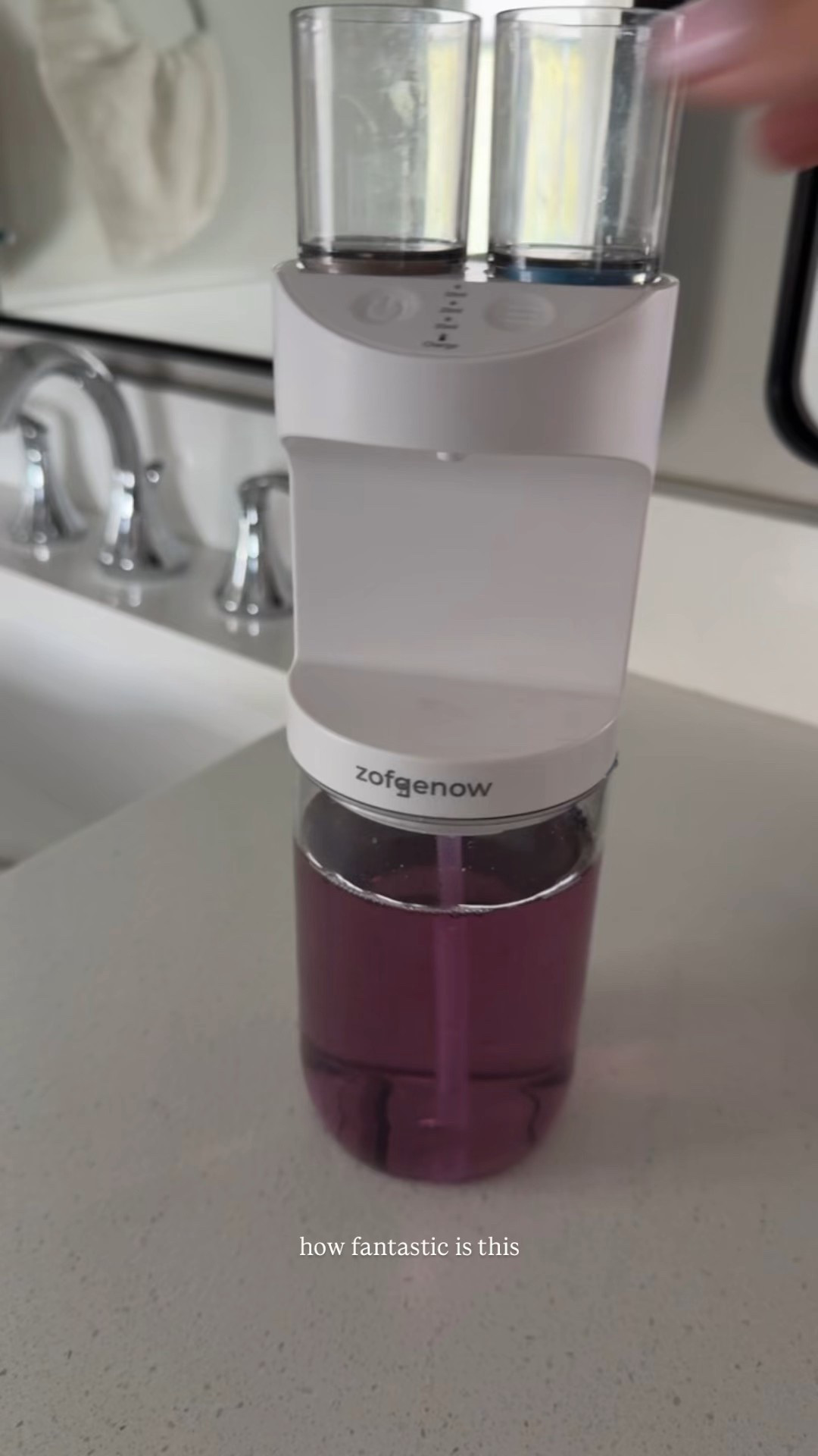 Obsessed with this mouthwash dispenser 

#LTKHome