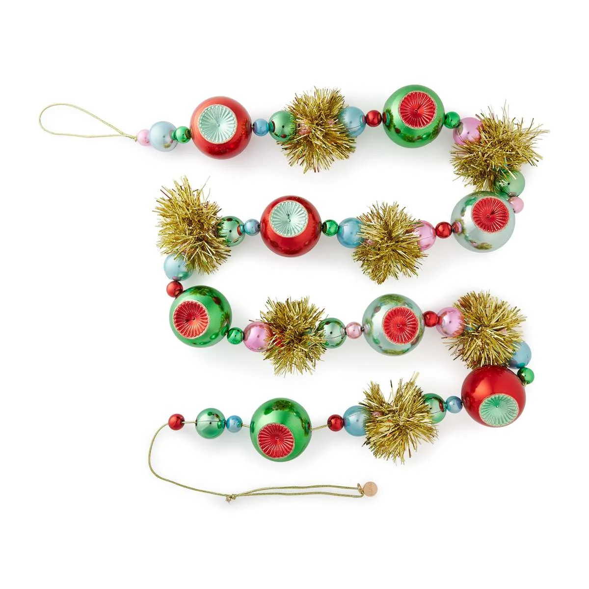 Packed Party Multi-color Traditional 5.5' Ornament Christmas Garland, 1 Piece | Walmart (US)