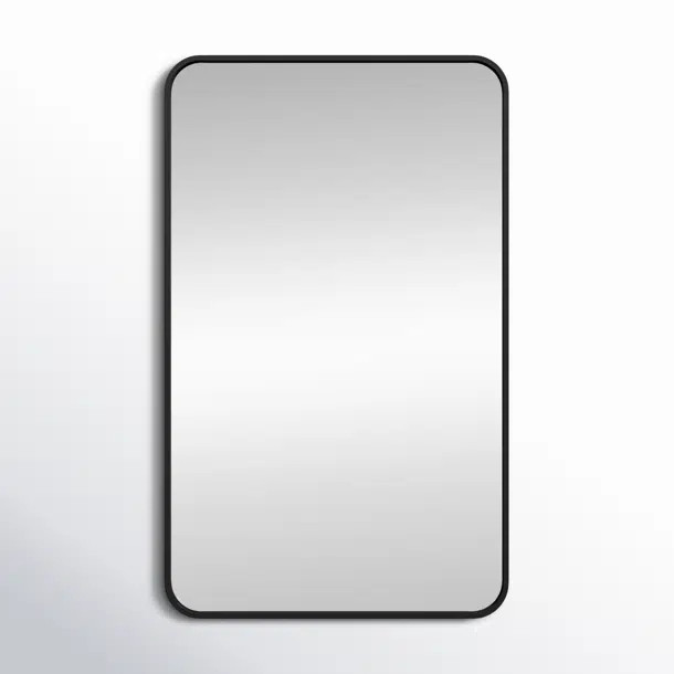 Sabine Metal Rounded Rectangle Wall Mirror | Joss & Main