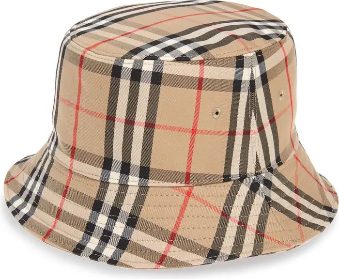 Heavy Check Bucket Hat | Nordstrom