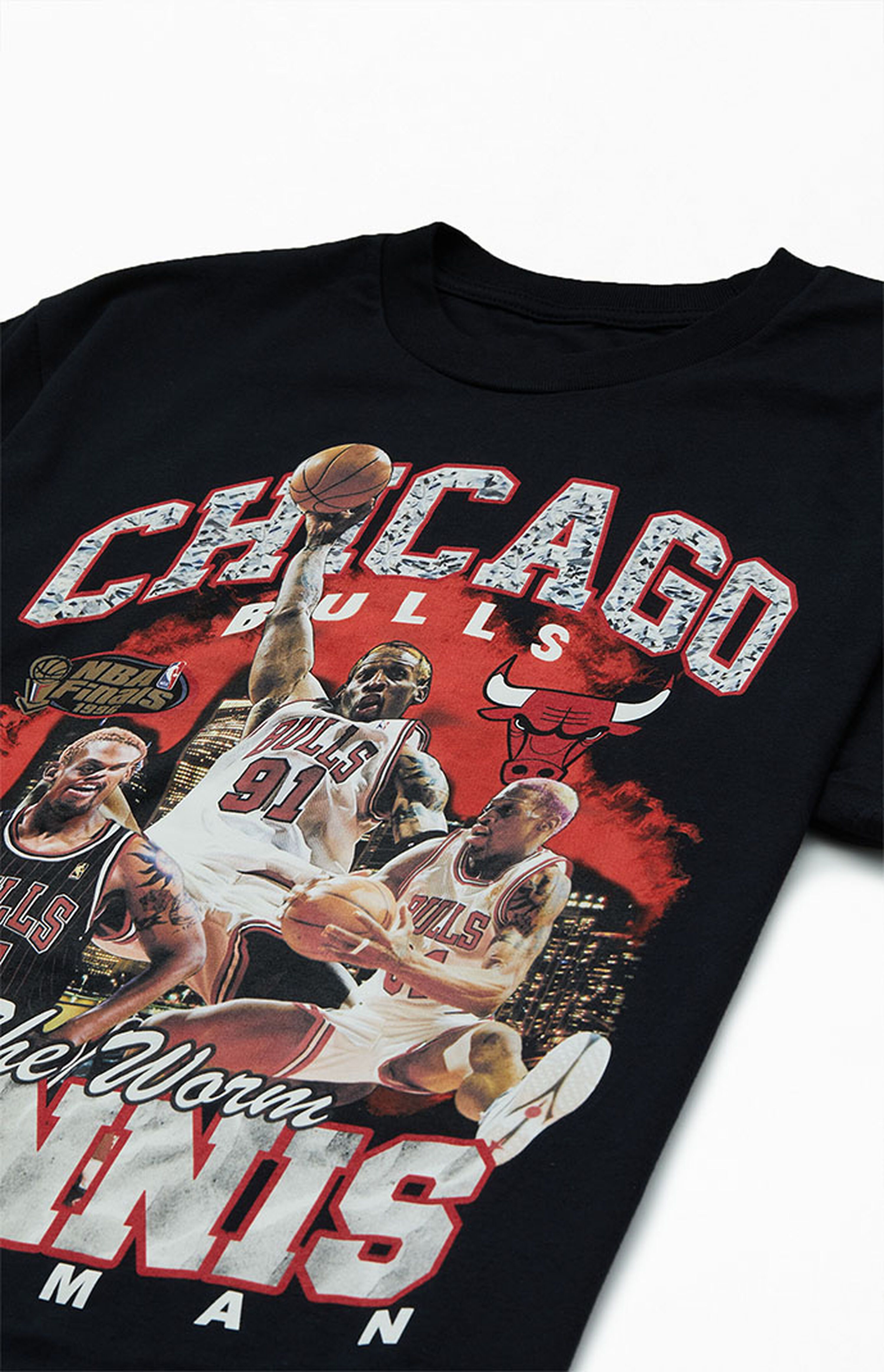Mitchell & Ness Chicago Bulls Dennis Rodman T-Shirt | PacSun