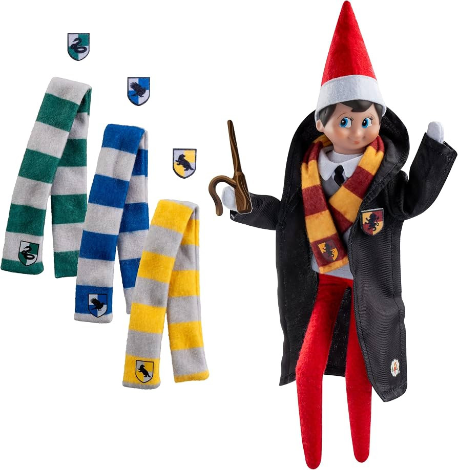 The Elf on the Shelf Harry Potter Hogwarts School Uniform Outfit Set | Amazon (US)