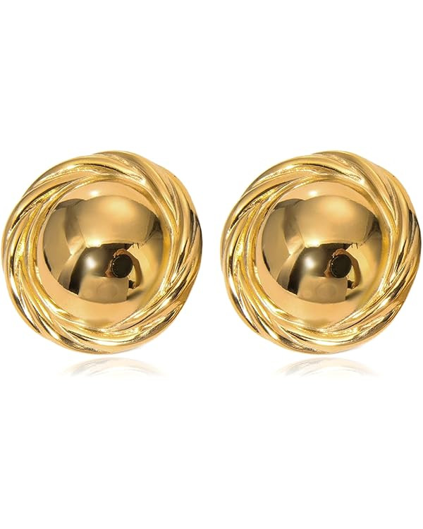 Chunky Gold Earrings for Women | Amazon (US)