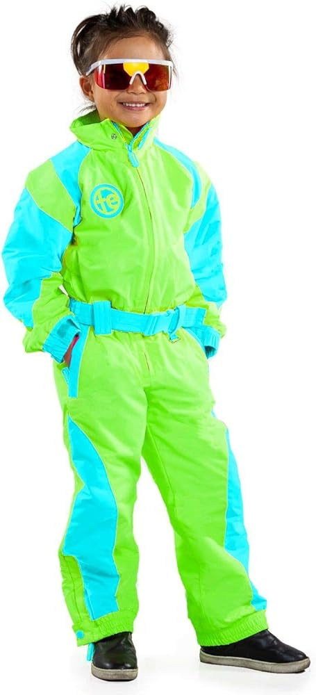 Tipsy Elves Loud Bright Colorful and Neon Ski Suits for Kids, Boys and Girls from | Amazon (US)
