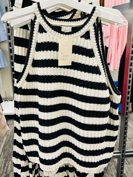 I love this so much that I got it in this striped version and solid black! 🚨It’s on clearance now and all colors are on clearance! Matching striped skirt is on clearance, but the solid blacl skirt is still full price!
Great quality and is a flattering fit! 


#LTKstyletip #LTKmidsize #LTKsalealert