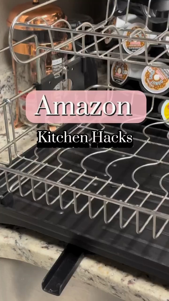 Link in bio! This item literally makes your life easier.  When we need to dry our dishes after washing, this dish drying rack comes in so handing! I wanted some there where I can have the room to dry my plates, cups, pans, etc without overcrowding or knocking things over.

This was on our wedding registry last year and we were so grateful to have it gifted to us from one of our sweetest friends. 

.
.
.
.
#amazonfinds #amazon #amazonhome #amazondeals #ltkhome #homeware #kitchenaccessories #lifestyle #lifestyleblogger #bargain #blogger #shoppingaddict #cooking #amazonreels #homereels #kitchenorganization #dishrack #kitchenhack #amazonkitchen  #dishdryingrack #texasgirl #texasblogger #houstonblogger #houstonbloggers #organization