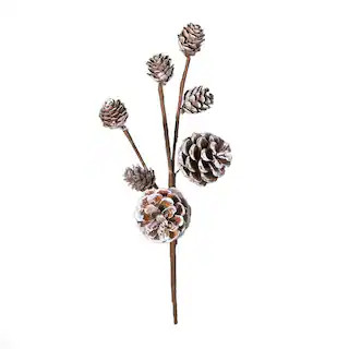 11" Snowy Pinecone Pick by Ashland® | Michaels | Michaels Stores