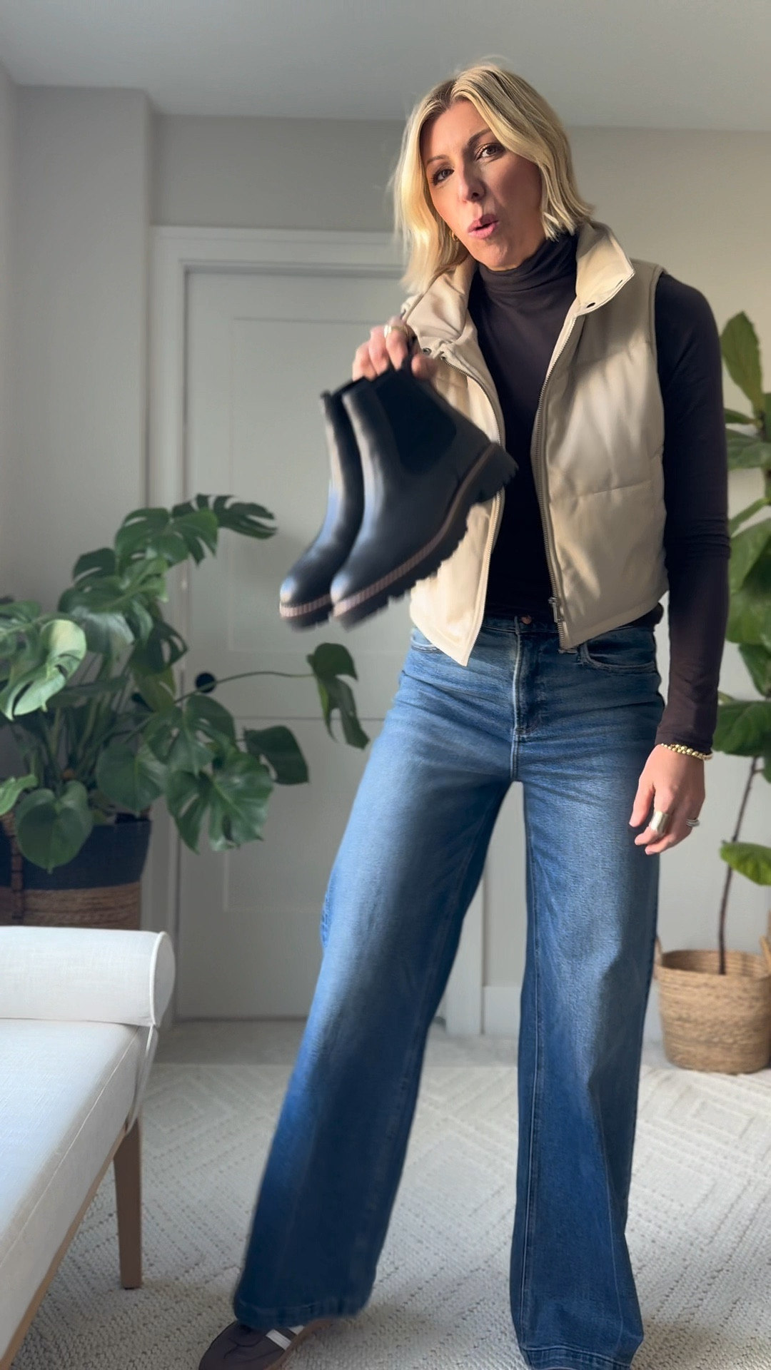 These Chelsea boots are the most worn shoes in my winter wardrobe! They are so comfortable and weatherproof. They run true to size and are under $60. Here are a few ways to style them this season.

#LTKFindsUnder100 #LTKOver40 #LTKStyleTip
